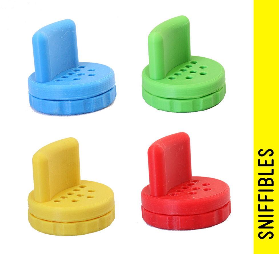 Sniffibles Colour-Coded Pairing Tub Set (Non-magnetic)