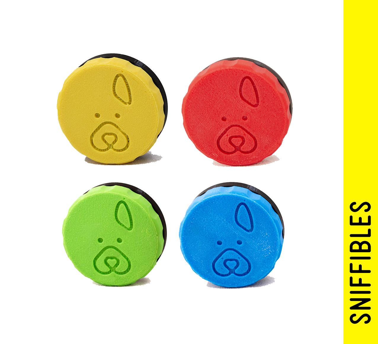 Colour-Coded Mini Tub Lids (25 mm)